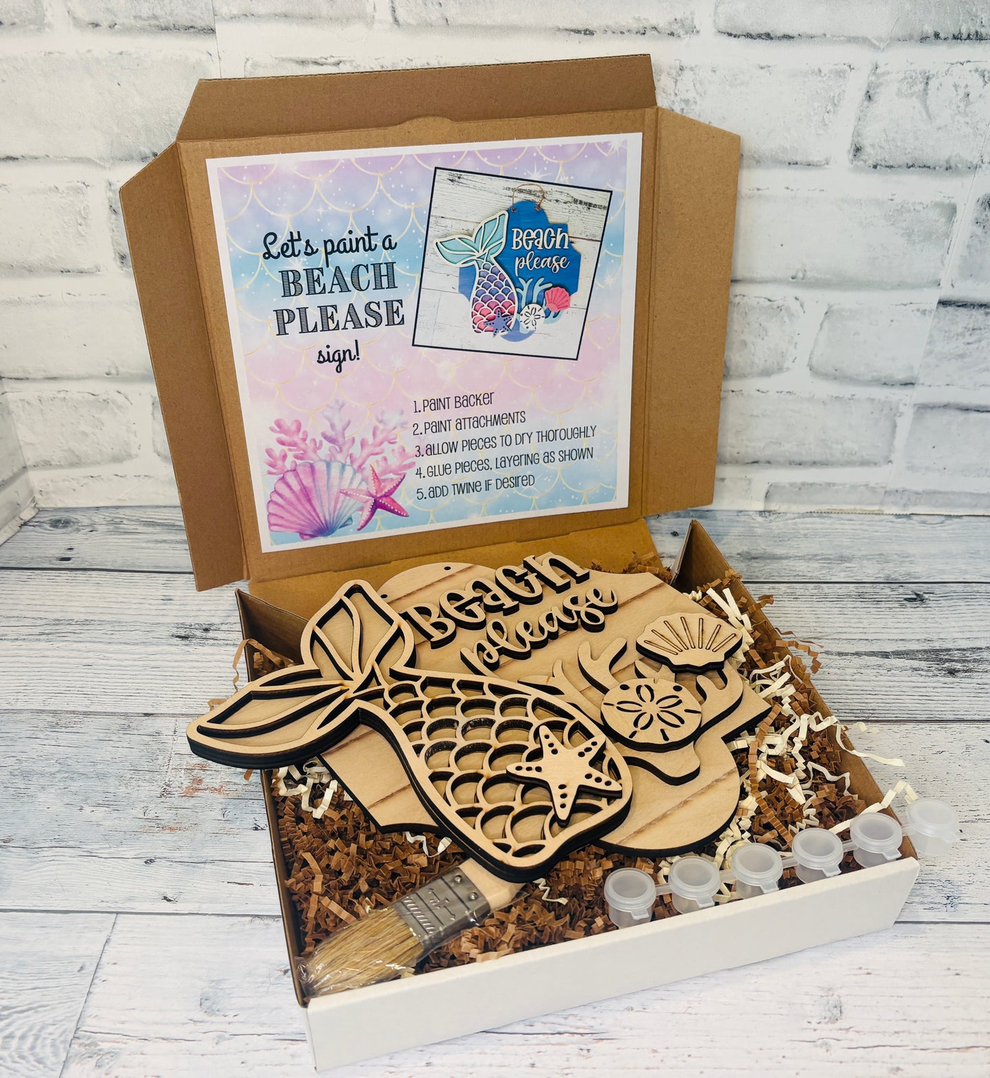 "Gettin' Craft-Tee With Salt-Tee" Craft Box