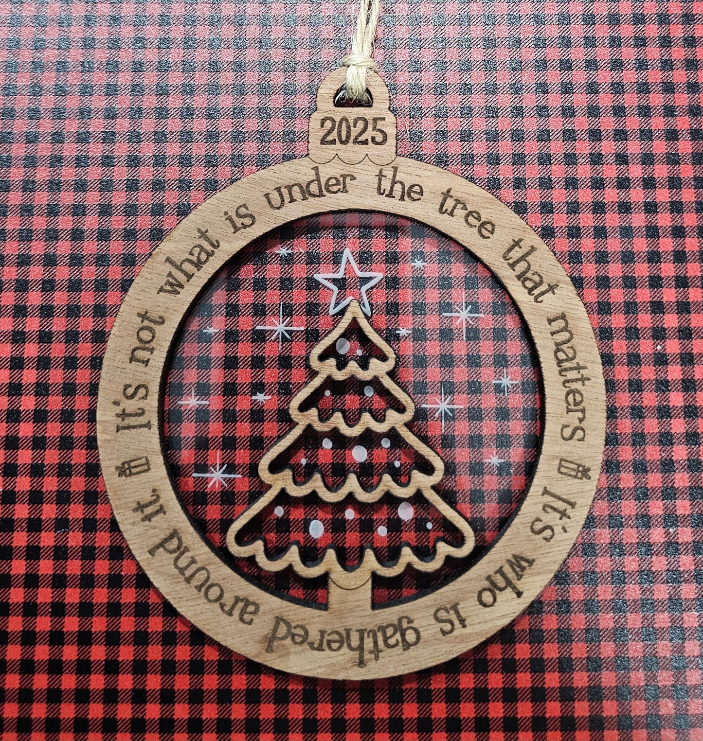It's Not What's Under the Tree Ornament