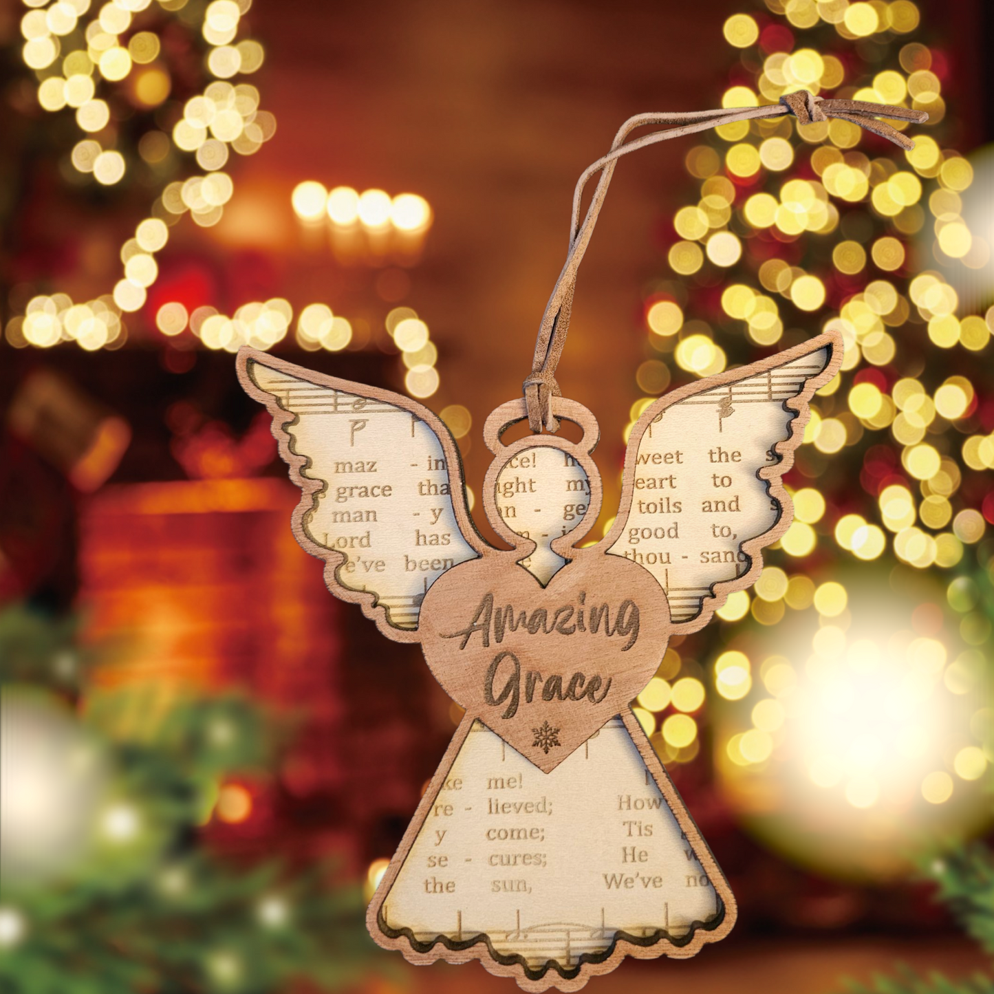 Amazing Grace Angel Ornament