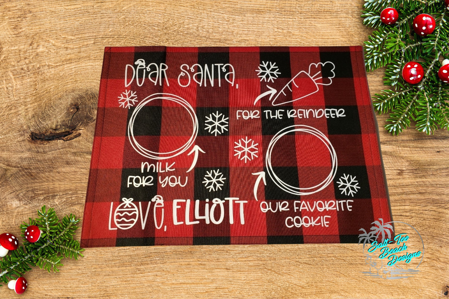 Dear Santa Placemat