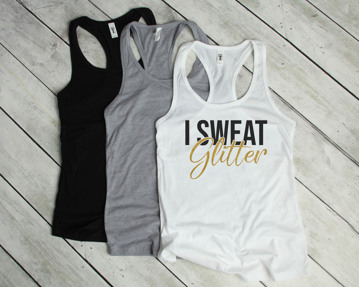 I Sweat Glitter