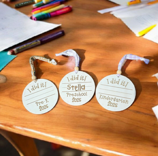 I DID IT! Graduation Ornament