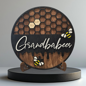 Grandbabees Plaque (up to 23 names)