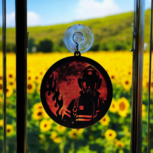 Fireman Suncatcher
