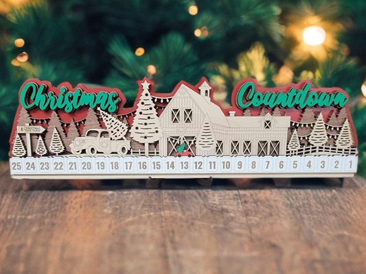 Tree Farm Christmas Countdown