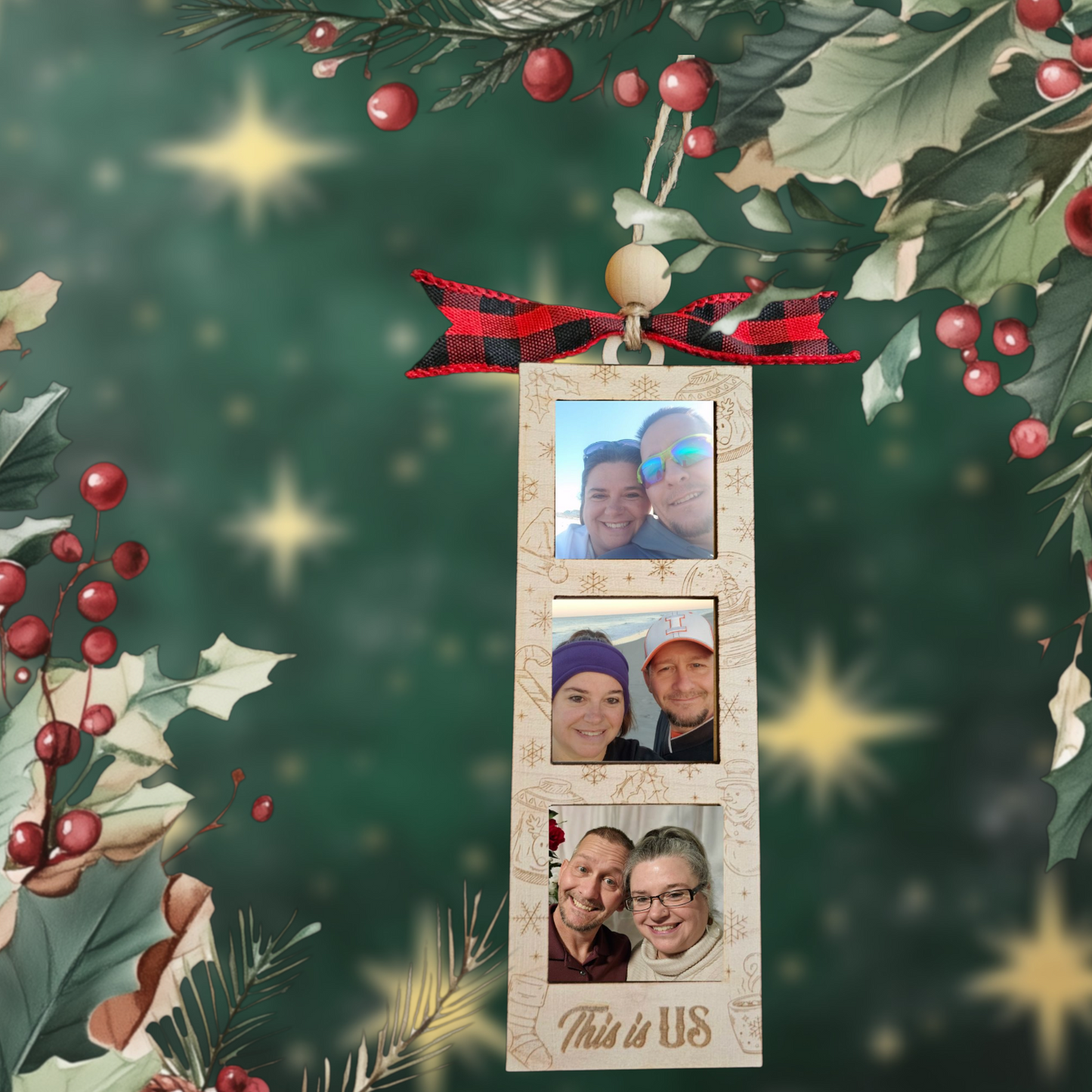 Christmas Photo Strip Ornament