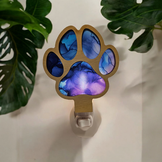 Dog Paw Nightlight