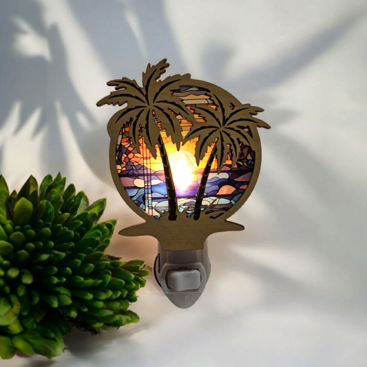 Palm Trees Nightlight