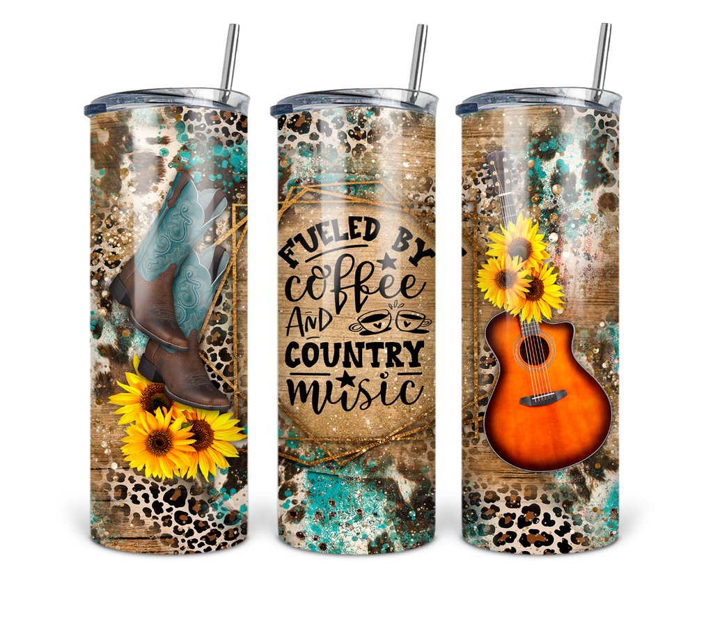 Coffee And Country Music Tumbler